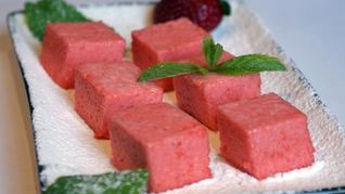 Рецепт Суфле Клубничные облака