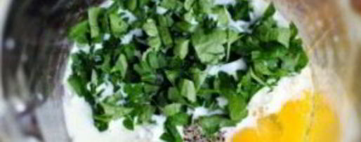 Шаг 5: суфле с картофелем и колбасками