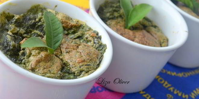 Рецепт суфле со шпинатом и пармезаном