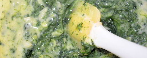 Шаг 9: суфле со шпинатом и пармезаном