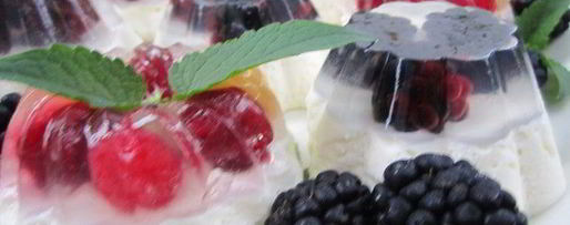 Шаг 1: суфле ягодно-сливочные тучки