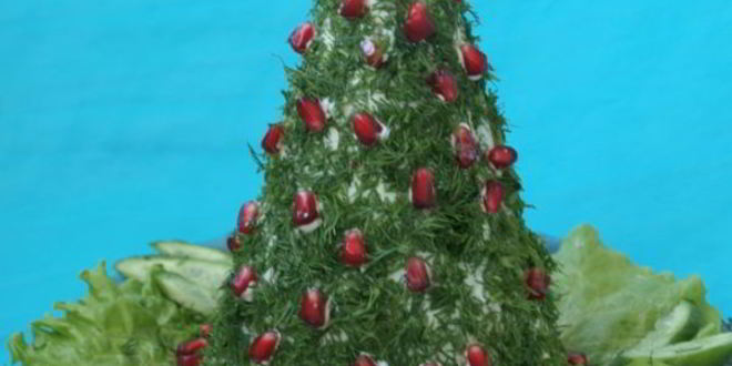 Рецепт сырного суфле елка с балыком