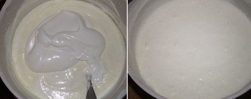 Шаг 4: торта-суфле без выпечки