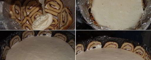 Шаг 5: торта-суфле без выпечки