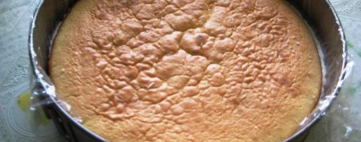 Шаг 5: торта-суфле с фруктами