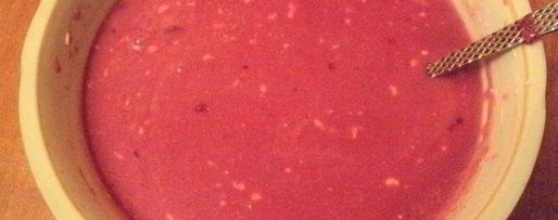 Шаг 6: торта-суфле с малиной