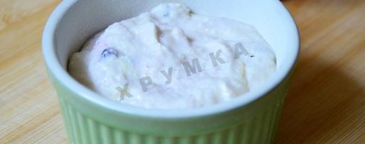 Шаг 7: творожного суфле с черникой