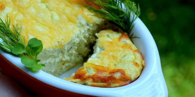 Рецепт творожного суфле с цветной капустой