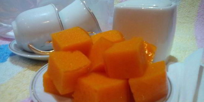 Рецепт тыквенно-лимонного суфле