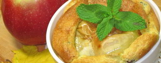 Шаг 2: яблок в манном суфле