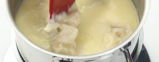 Шаг 2: сырного фондю