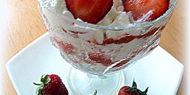 Рецепт десерта тирамису с клубникой