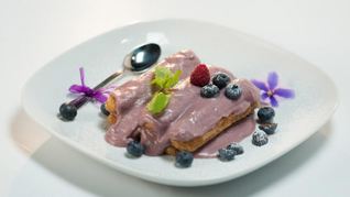 Рецепт Фиалкового тирамису