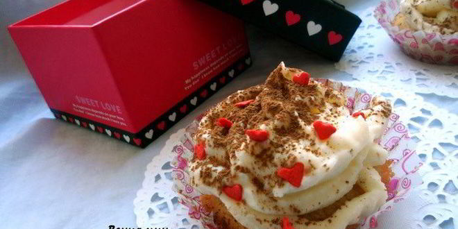 Рецепт капкейков тирамису