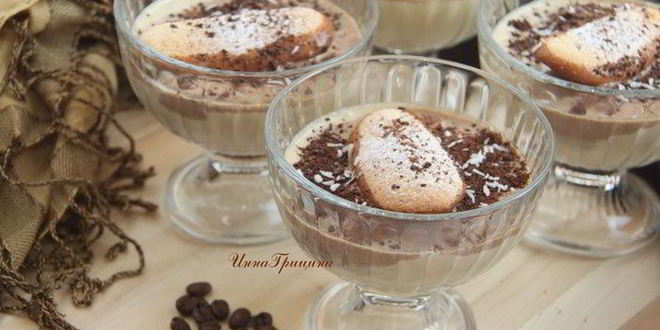 Рецепт кофейно-кокосового тирамису