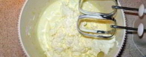 Шаг 4: крема для тирамису