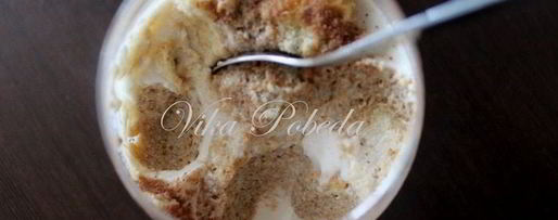 Шаг 7: панны котта тирамису