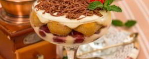 Шаг 11: порционного тирамису с вишней и шоколадом