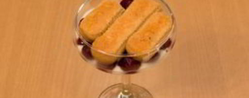 Шаг 7: порционного тирамису с вишней и шоколадом