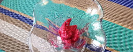 Шаг 4: свекольного тирамису