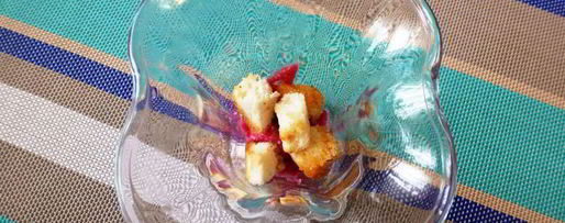 Шаг 5: свекольного тирамису