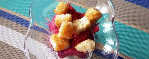 Шаг 6: свекольного тирамису