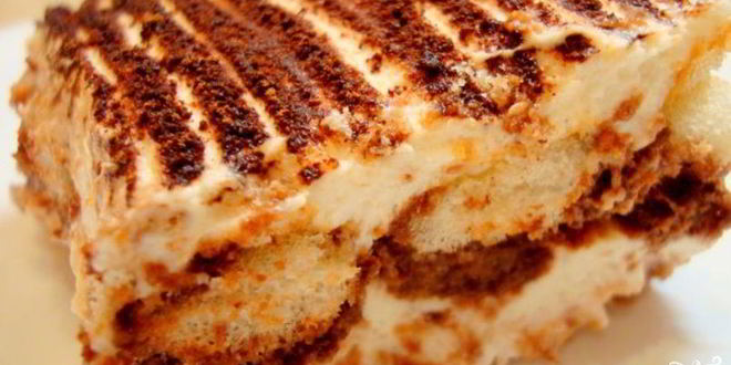 Рецепт тирамису без кофе