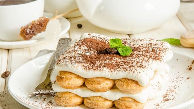 Рецепт Тирамису без яиц с маскарпоне