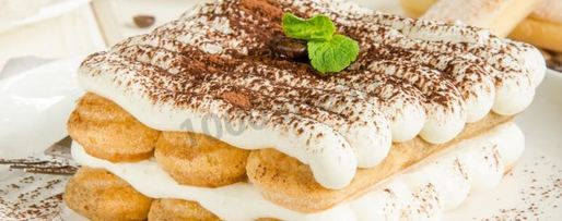 Шаг 14: тирамису без яиц с маскарпоне