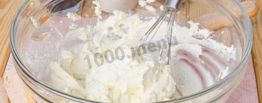 Шаг 2: тирамису без яиц с маскарпоне