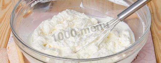 Шаг 5: тирамису без яиц с маскарпоне