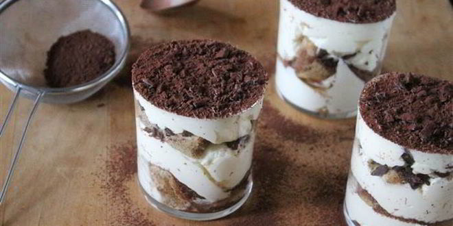 Рецепт тирамису на сливках