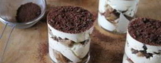 Шаг 3: тирамису на сливках