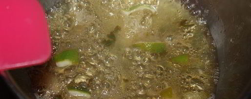 Шаг 1: тирамису с лаймом и свежим базиликом