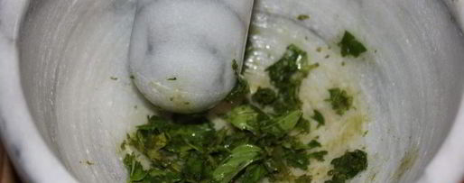 Шаг 2: тирамису с лаймом и свежим базиликом