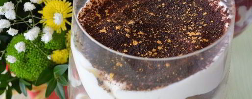 Шаг 3: тирамису с малиновым сиропом