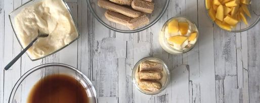 Шаг 10: тирамису с манго