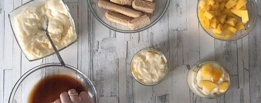 Шаг 12: тирамису с манго