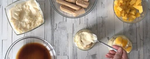 Шаг 13: тирамису с манго