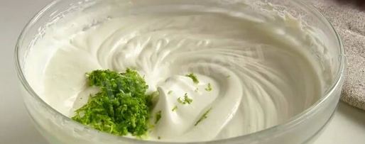 Шаг 2: тирамису с творогом и лаймом без яиц и алкоголя