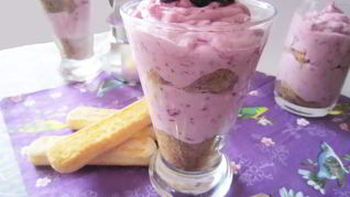 Рецепт Тирамису Сиреневый туман