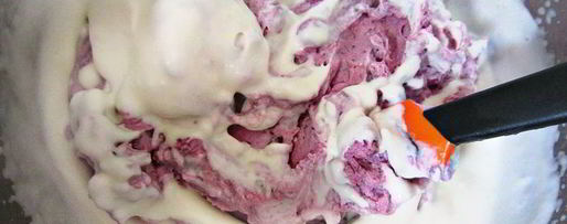 Шаг 4: тирамису сиреневый туман