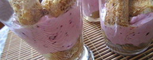 Шаг 7: тирамису сиреневый туман