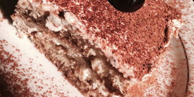 Рецепт тирамису со сливками