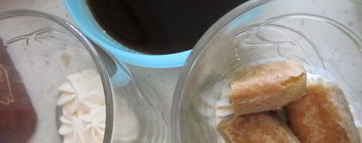 Шаг 2: тирамису со вкусом амаретто