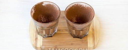 Шаг 8: тирамису в стакане