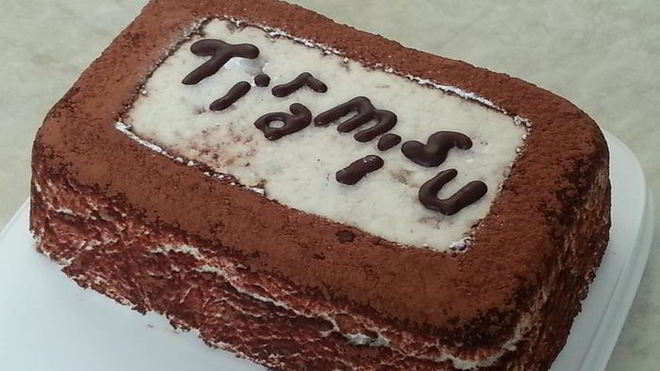 Рецепт Творожного тирамису с кусочками какао-желе