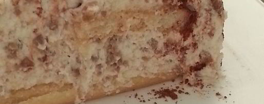 Шаг 11: творожного тирамису с кусочками какао-желе