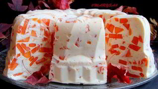 Рецепт Творожно-сливочного десерт с папайей