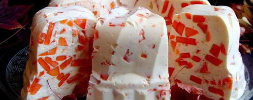 Шаг 3: творожно-сливочного десерт с папайей